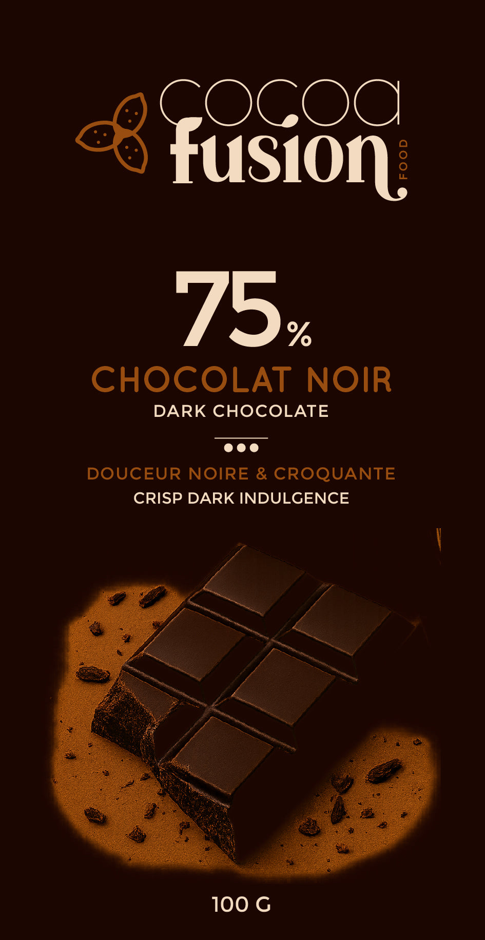 Chocolat Noir Nature 75%