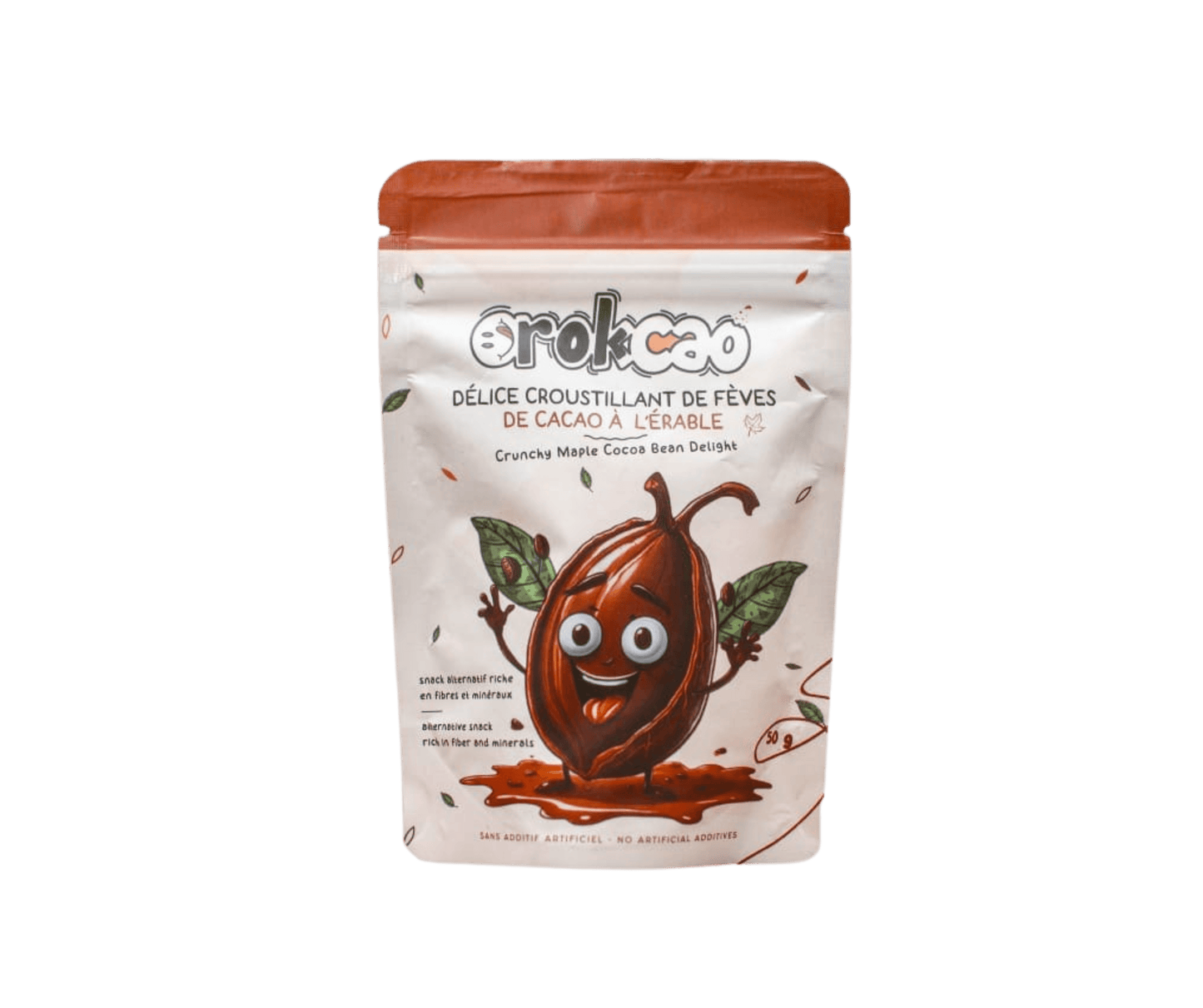 Fèves de cacao à l'érable et Chocolat