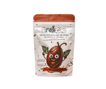 Fèves de cacao à l'érable et Chocolat