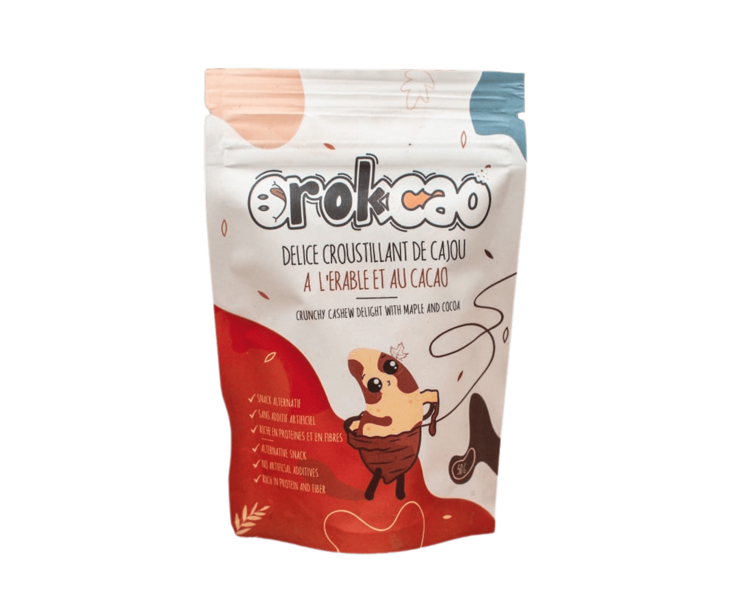 Cajou à l'érable et Chocolat