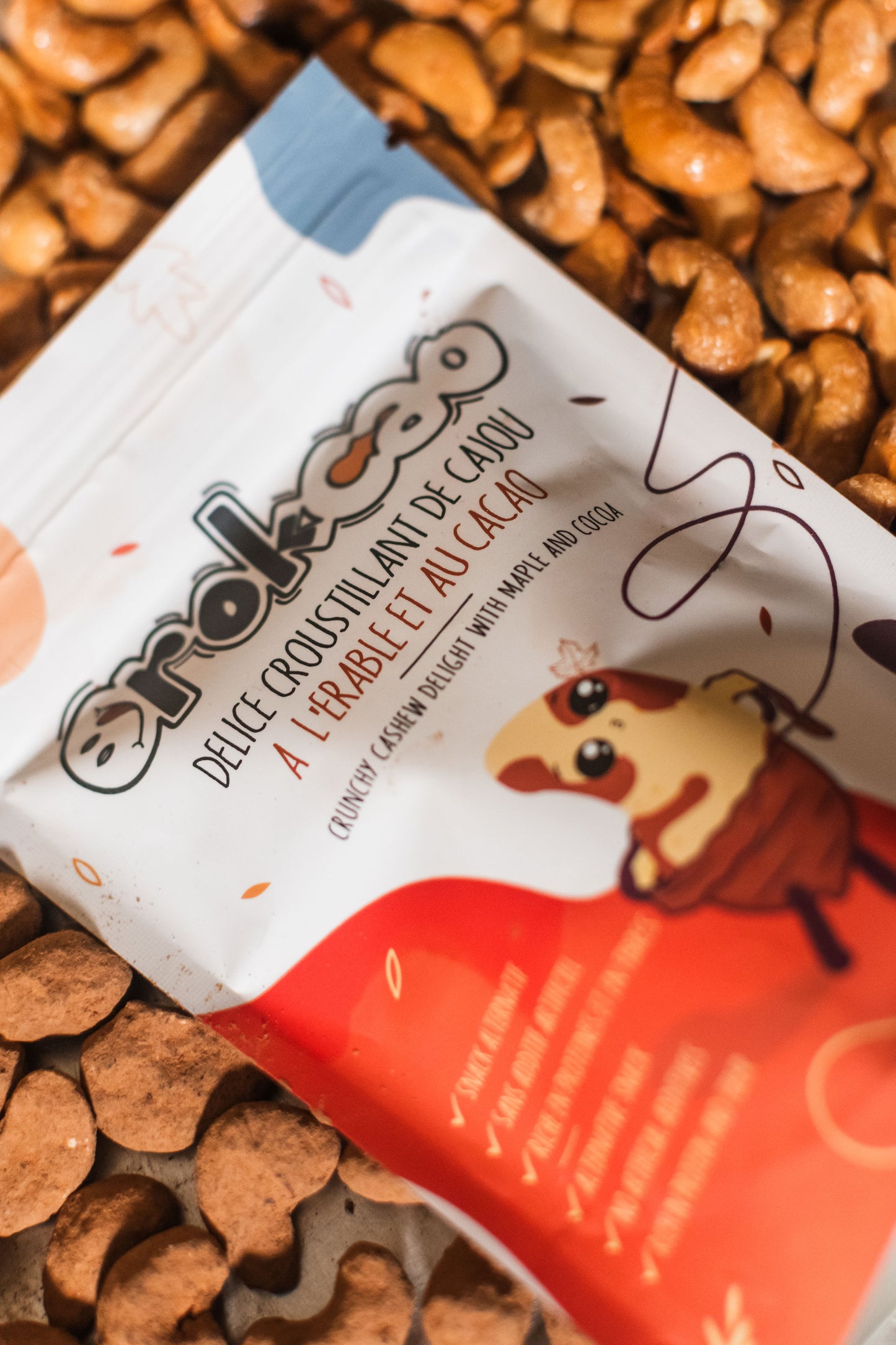 Cajou à l'érable et Chocolat