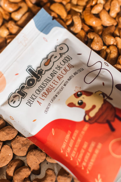 Cajou à l'érable et Chocolat